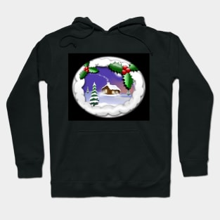 Christmas Winter Scenery Hoodie